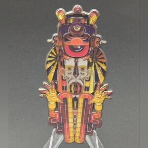 ALGA Artworks Knick Knack Solar Eclipse Variant Limited Edition Enamel Pin LE25